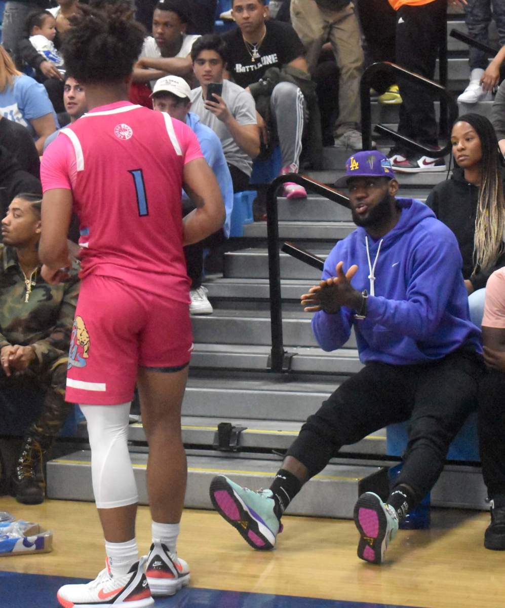 LeBron James Mikey Williams